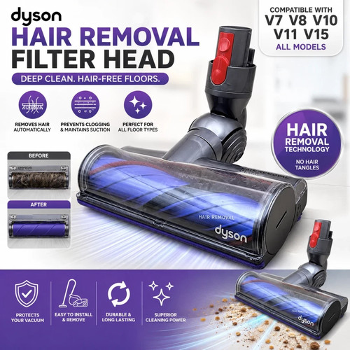 Genuine dyson motor head brush - head,